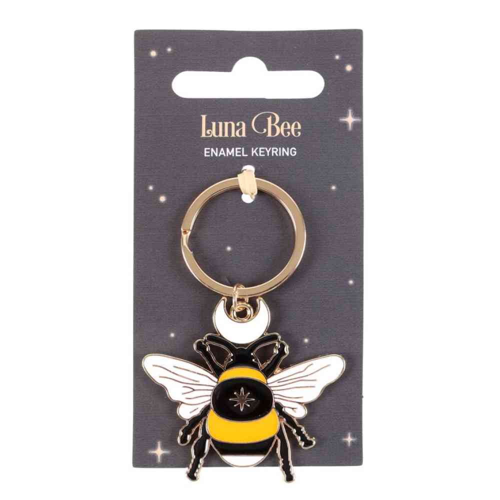 Something Different - Forest Bee Enamel Schlüsselring - Mehrfarben